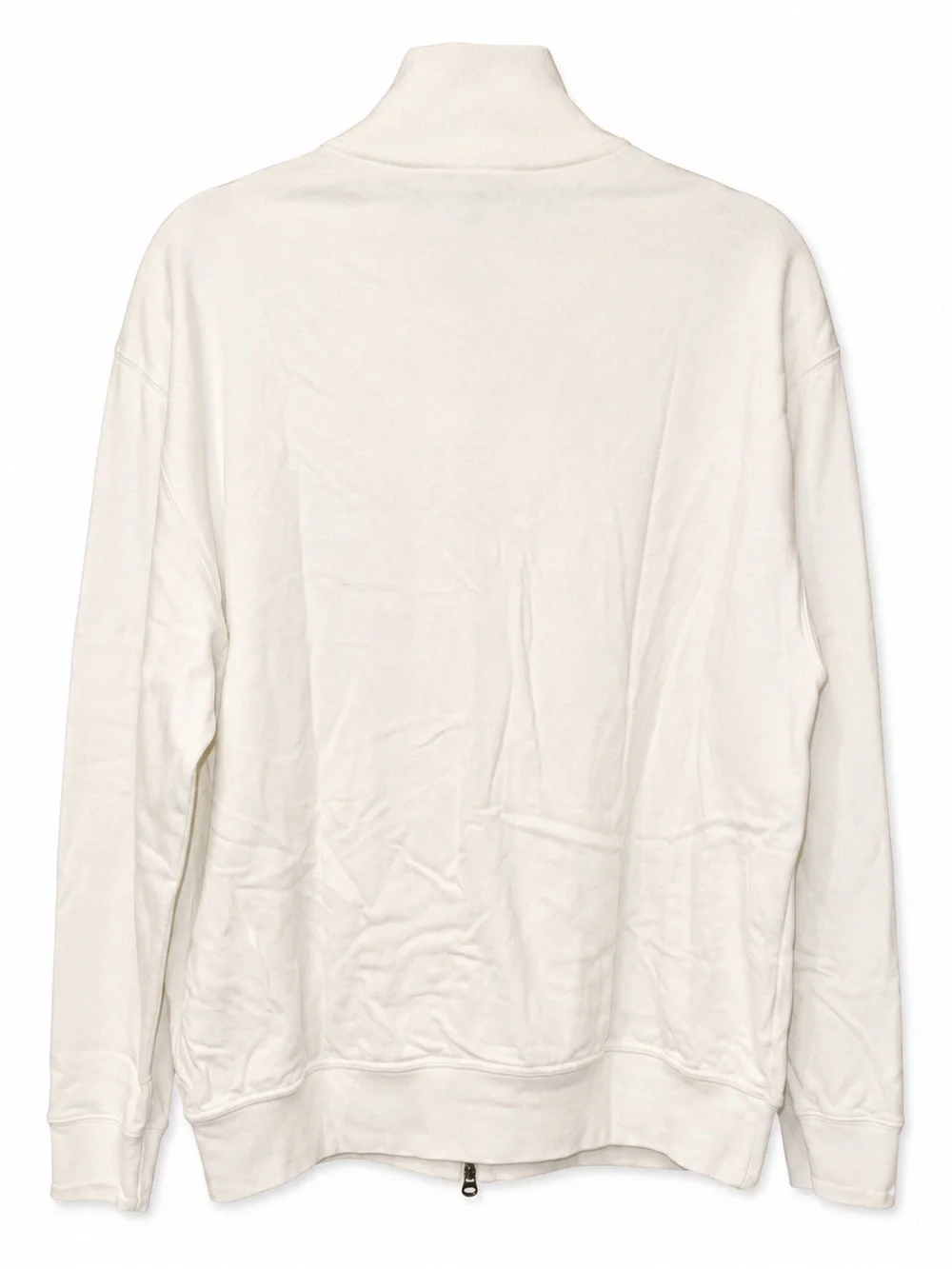 Polo by Ralph Lauren Cream Full-Zip Sweater
